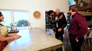 Taboo Thanksgiving Breeding Ceremony - Bisexual Gangbang!