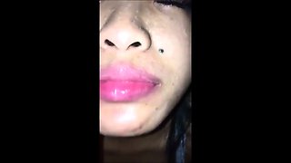 Real amateur slut gloryhole blowjob cumshot