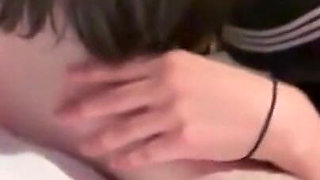 Quiet Glasses Woman Tricked as Image Video Turns Into Creampie POV