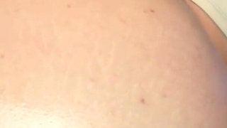 Chubby Girl Having a Lot of Fun with Huge Dildo Inside Her Pussy!