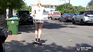 18 Fucks Like A Skater Pro And Gets A Sloppy Facial - Dylan Moore And Shawn Alff