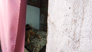 I See My Stepmother's Whore Fucking My Stepdad's Friend, They Almost Discovered Her