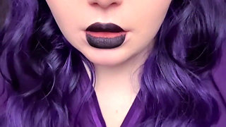 Caught the Fat Goth Nurse Masturbating