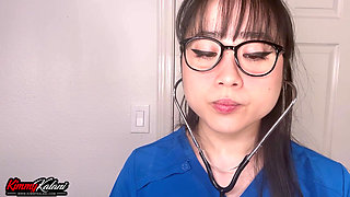 Nurse Sits On Your Face ASMR Cheating