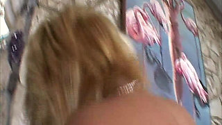 Mexican Woman Rubs German Iron