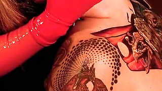 Femdom Lesbian Subgirl Train in Latex Pussy Masturbation Free Porn Video