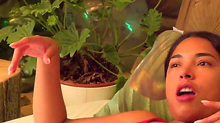 Glamping Threesome, Tattooed MILF Wakes up Couple and Spoils the Guy