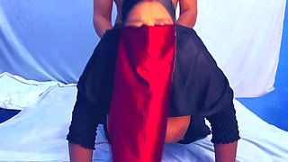 Desi Hijab Big Milk Sales Girl Leashed