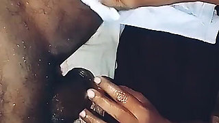 She Wears White Panty and Takes Her Stepsister in Her Mouth and Massages with Oil and Puts the Stuff on Her