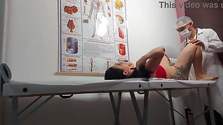Jennifer Pimenta Medical Exam - Rough Doctor Fingers Ass & Fucks Tight Pussy