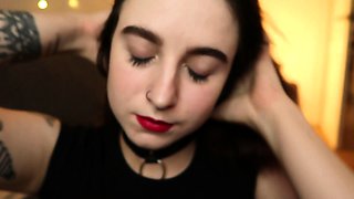 Pale amateur teen brunette Lynn Love