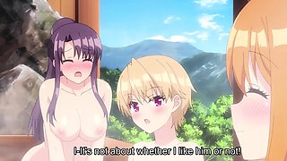 Camping club leader gets handled hard in hot outdoor bath