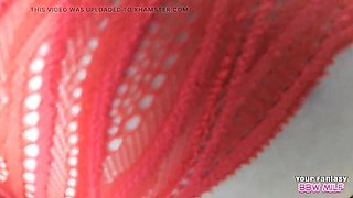 Mrs Claus Fucks Her Hairy Pussy With A Toy - BBW Wife Homemade