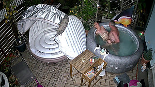 Couple caught fucking by the surveillance camera.