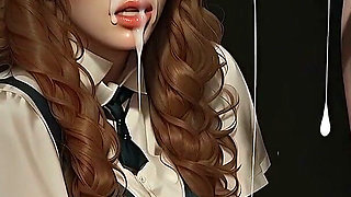 Extreme Deepthroat Ending in Face Full of Cum