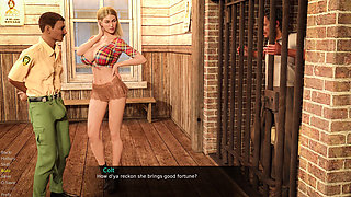 Lucky Lucy and Daltons Banging in the Wild West 1