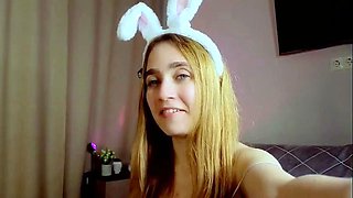 Cute Blonde Teen Solo Orgasm