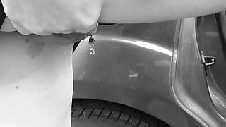 Sylvie's Double - at the Parking Lot and at the Window