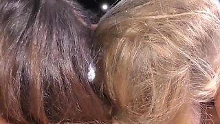Hair blowjob with Melody Pleasure and Kimberly
