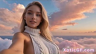 Skinny Tranny gets her Tight Ass Fucked after Blowing her TS GF
