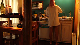 Rainy Days, Pink Hair Girlfriend Keeps Asking Me to Fuck Her All Over the House. Real Romantic Sex