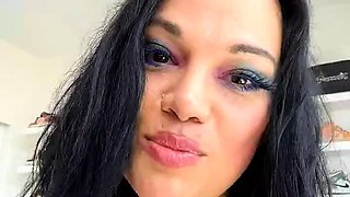 Cute brunette amateur babe sosha masturbating