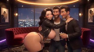 Ignored Wife Turns Bar Slut – Teasing Hubby EP4Him