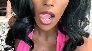 Big Breasted Pregnant Slut Can't Stop Sucking stepdaddy's Cock Part 1