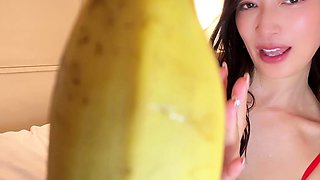 Emo teen on solo webcam masturbation
