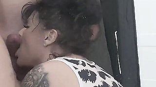 Double Blowjob Gloryhole From the Aunties