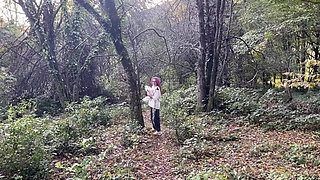 I Met Pervert Submissive Girl Outdoor and Punished Her Pussy