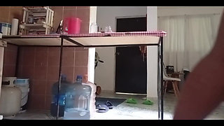 Karmica MILF BBW Chubby Mexican in the Kitchen