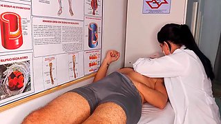 Oops... My Penis Got An Erection In Front Of The Nurse