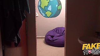 Our Little Hostel Has A New Sexy Guest To Fuck With