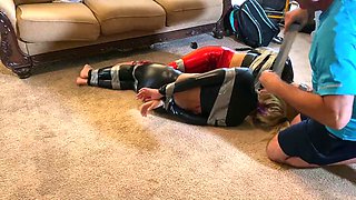 Lesbian Bikini Bondage Threesome