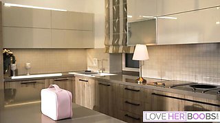 Adorable Kiara Lord and Raul Costa at blonde movie