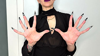 Long Nails, New Shape and New Length - Gothic Almond