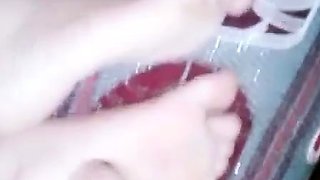 Arab Girl's Hot Milk and Feet Webcam Show