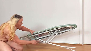 Ironing Board Fun 23.29 Mins I Get Horny While Doing the Ironing and I Want to Rub My Pussy All Over It. but I'm Not Sure if It
