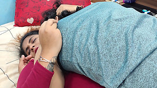 Hot Neck Kiss Finder Lick with Pussy Rub