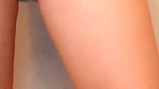 Short Dress. She Showed Her Pussy Under Her Skirt.