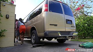 Ebony hot MILF sex story