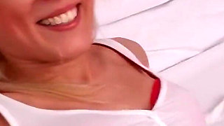 Hot Threesome Brunette Facesitting and Fingering to Climax!
