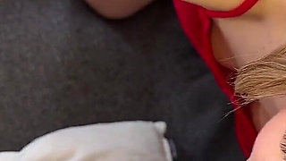 Big Tits Big Ass Tennis Player Girl in Short Mini Skirt and No Panties Makes a Big Cock Cums on Her Tits