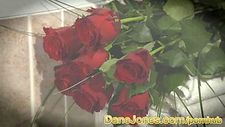 DaneJones Romantic Valentines fuck in bath tub by Dane Jones: Blowjob, Doggy  Cowgirl Porn