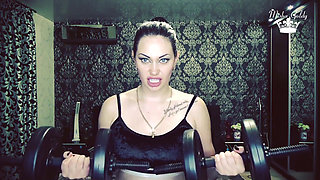 Strong muscles worship! Sport motivation for pathetic losers like you ! 120 repeats!