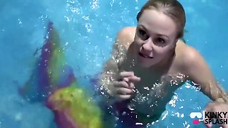 Lucy Lauren - Captive Mermaid Teases You In The Pool