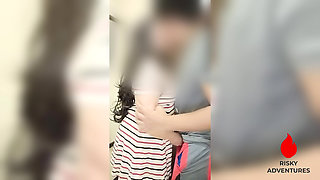 Pinay Hot Wife Fucks Family Driver Outside of Husband's Room - Cheating WIfe