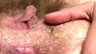 Hairy ass 4K