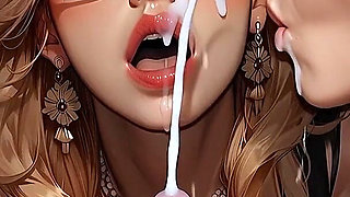 Deepthroat Blowjob with Intense Facial Cumshot